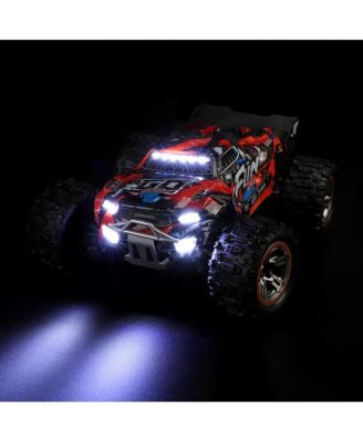 1:18 Scale 37 MPH High-Speed RC Truck with 4WD Brushless Motor, Alloy Frame & Oil Shock for Off-Road