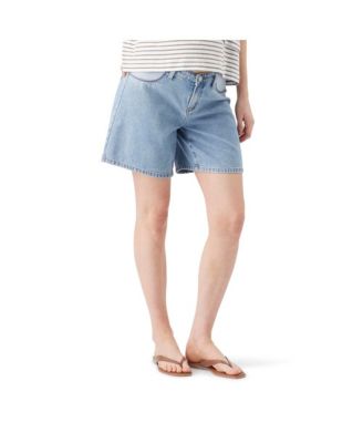 Maternity Ripe Dion Denim Short True Fade