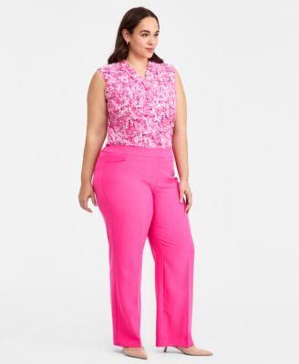 Plus Size L-Pocket Trousers