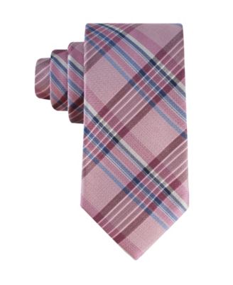 Men's Plaid Pattern Tie