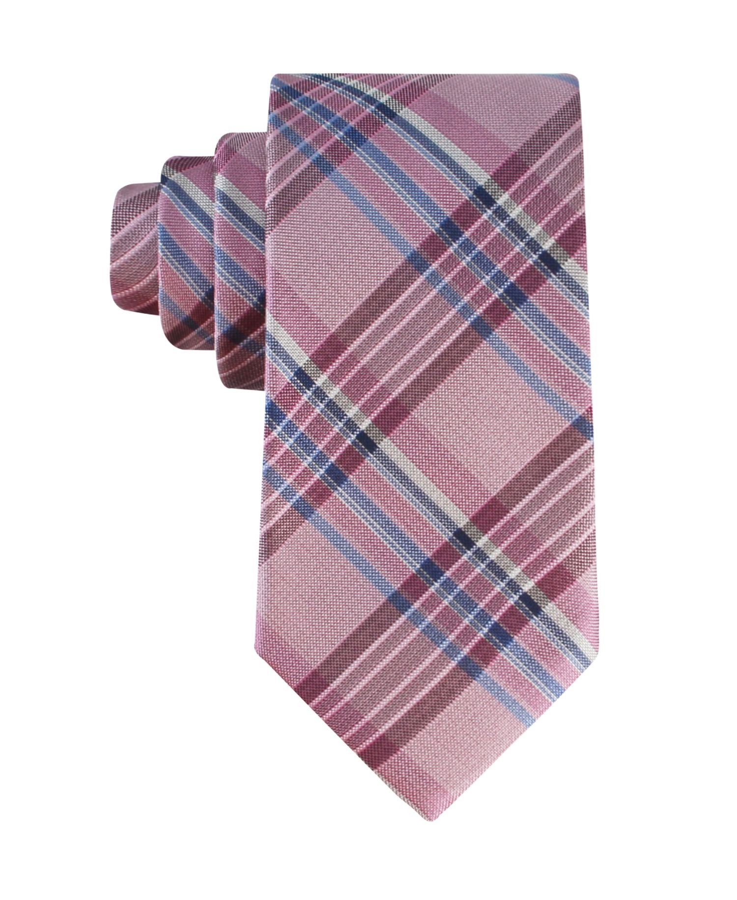 Men's Plaid Pattern Tie