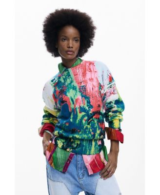 Women's Arty printed sweater