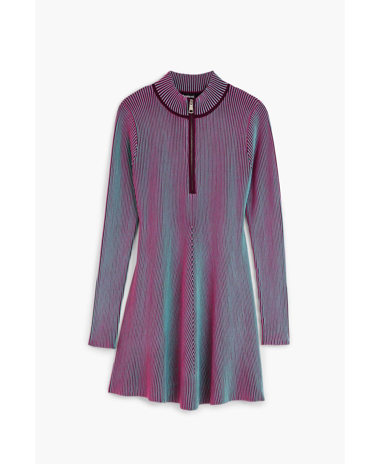 Женское платье Desigual Iridescent, цвет: Фиолетовый — фото 5