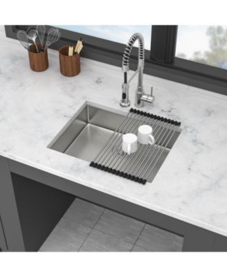 Kitchen Sinks 27x18 x5.5inch ADA Compliant Kitchen Sink Undermount Stainless Steel Single Bowl 16 Gauge