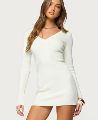 Women's Kaitlyn Long Sleeve Knit Mini Dress