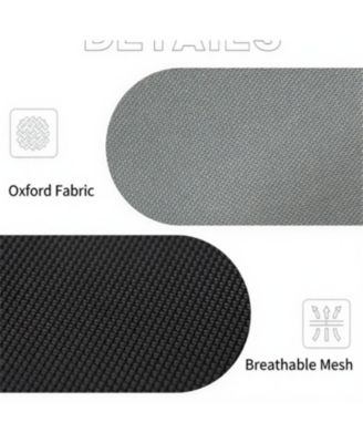  Dog Bed  Outdoor Dog Cot with Canopy in Grey