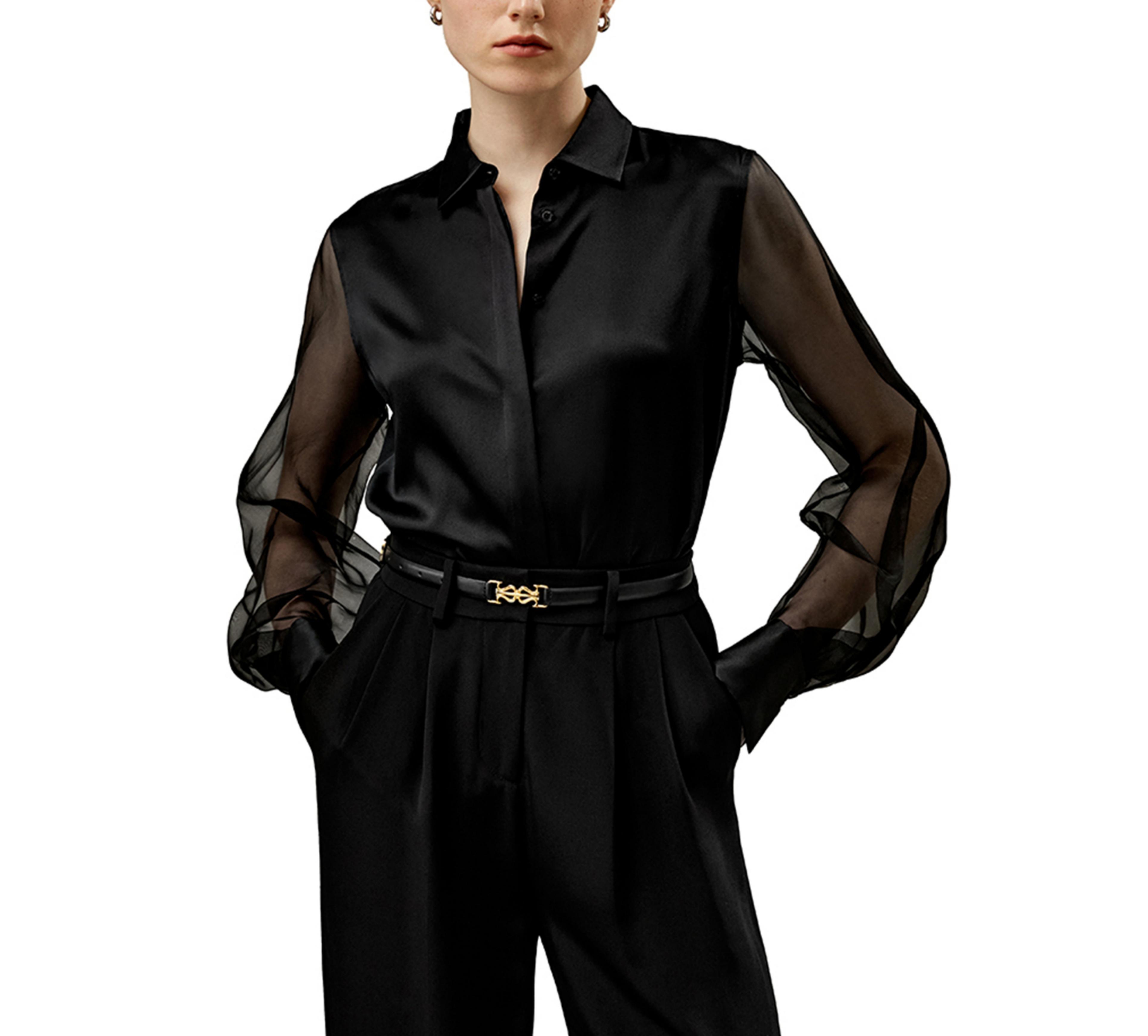 Lilysilk Women's Ethereal Silk Shirt