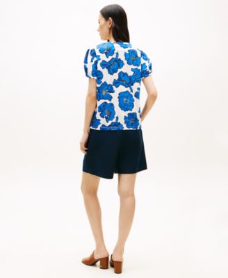 Women's Printed Crewneck Top