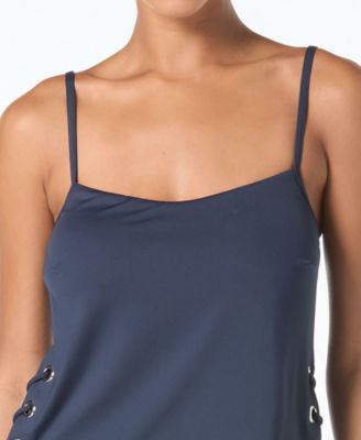 Michael Kors Women's Grommet-Detail Tankini Top