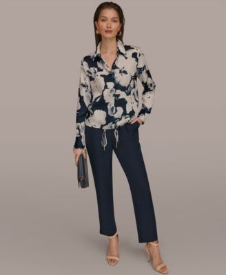 Women's Printed Long-Sleeve Top