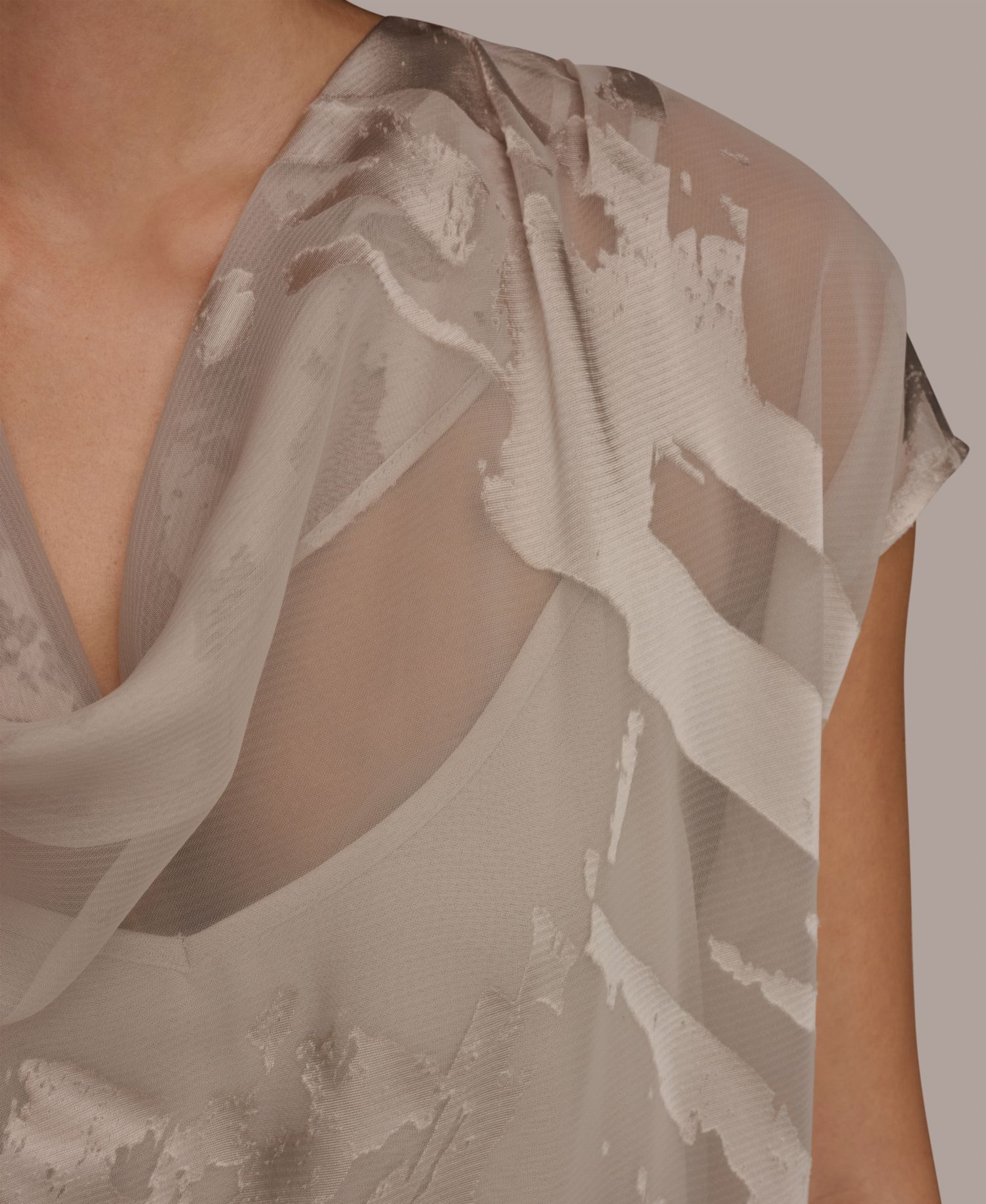 Women's Cowl Neck Top