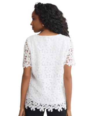 Women's Short-Sleeve Crew Neck Top