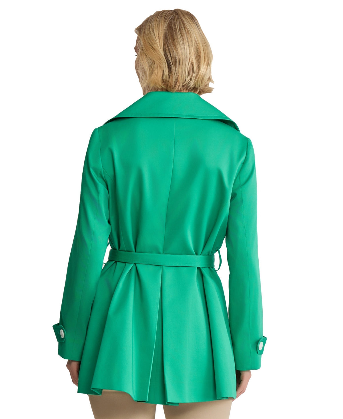 Jones New York Women's Double Breasted Trench Coat