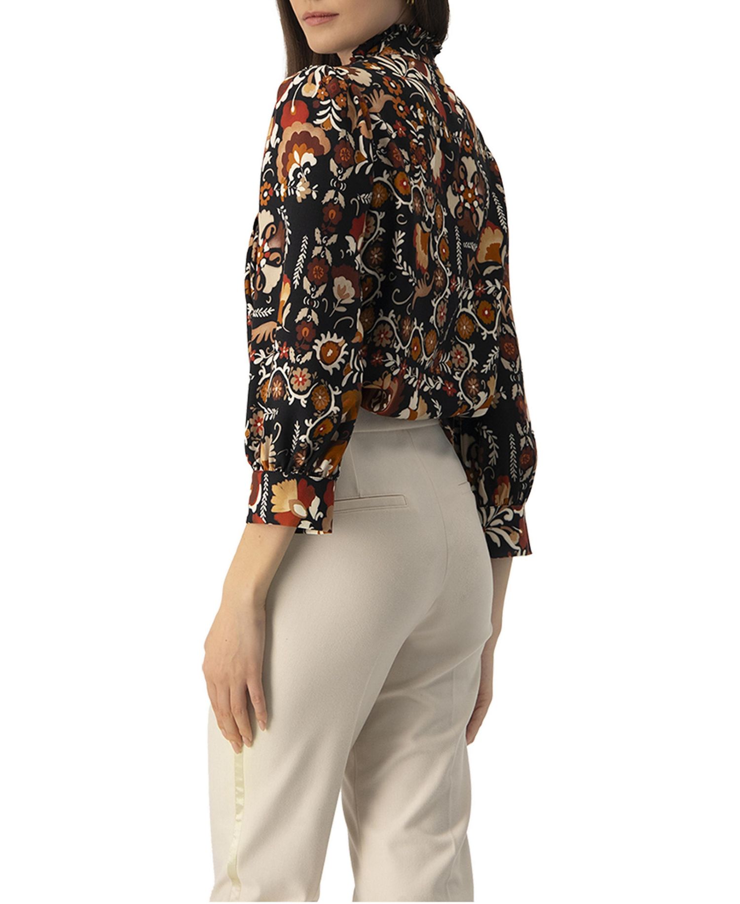 Women's Printed Long Sleeve Shirt