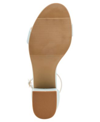 Ileana Two-Piece Block-Heel Sandals