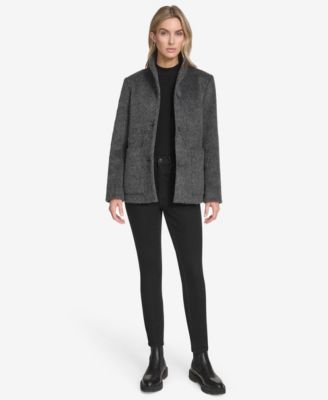 Women's Piper Button Front Wool Blend Jacket