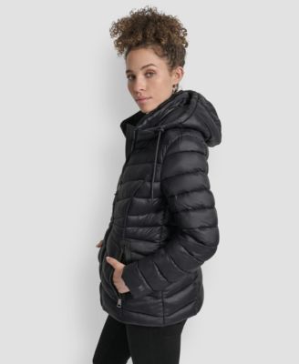 Women's Stand Collar Zipper-Front Coat