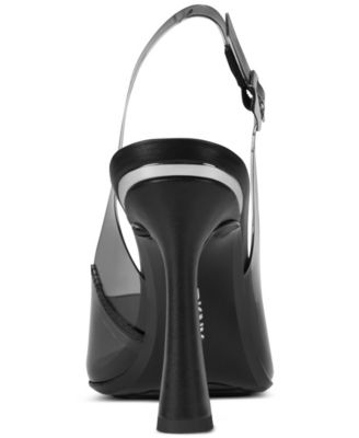 Women's Cinette Vinyl Slingback Heels