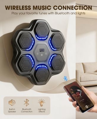 Music Boxing Machine Gym Fighting Equipment With Gloves