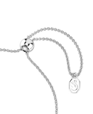 Mixed Cuts, Arrow, White, Rhodium Plated Bracelet