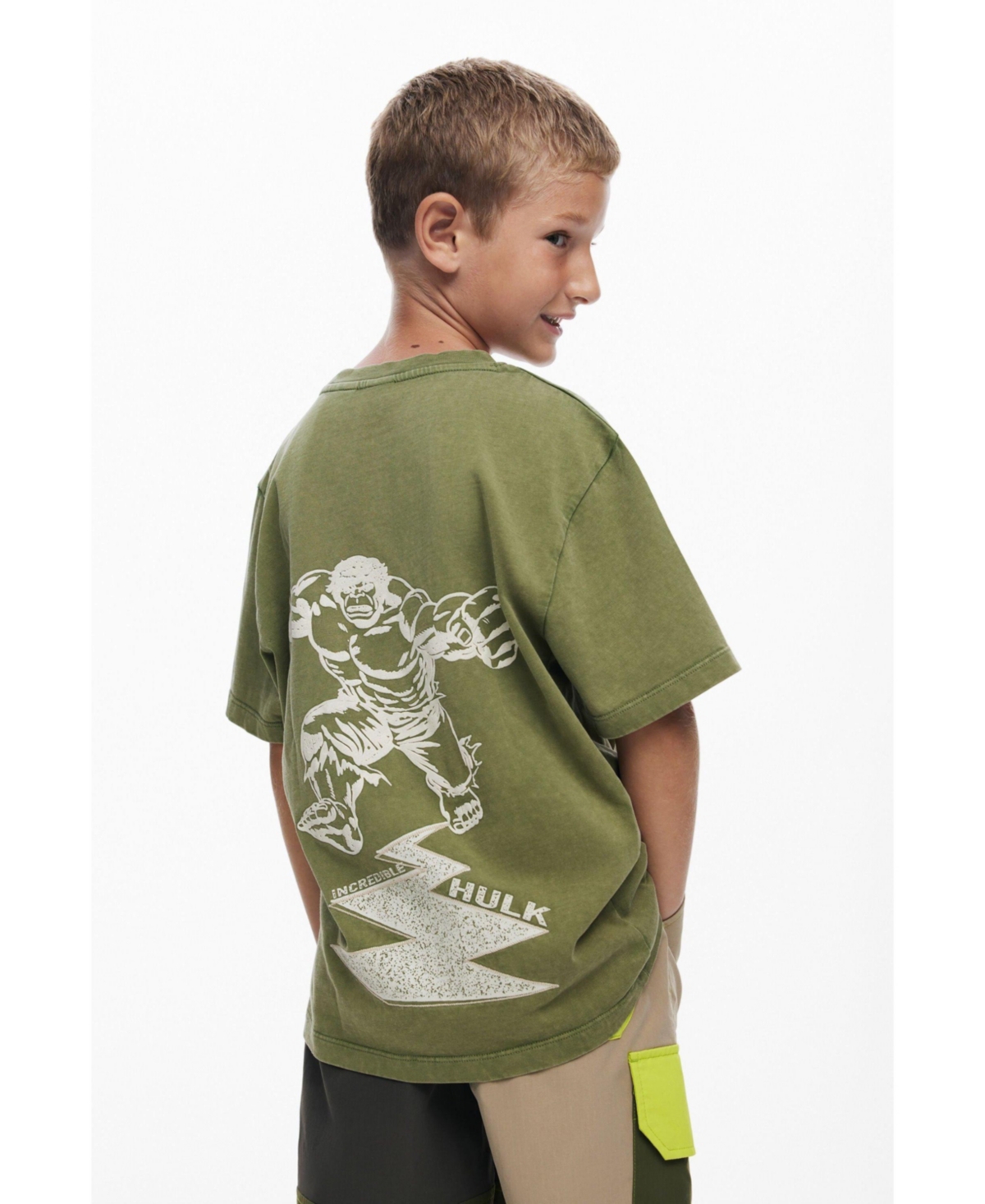Desigual Boys's Hulk T-shirt