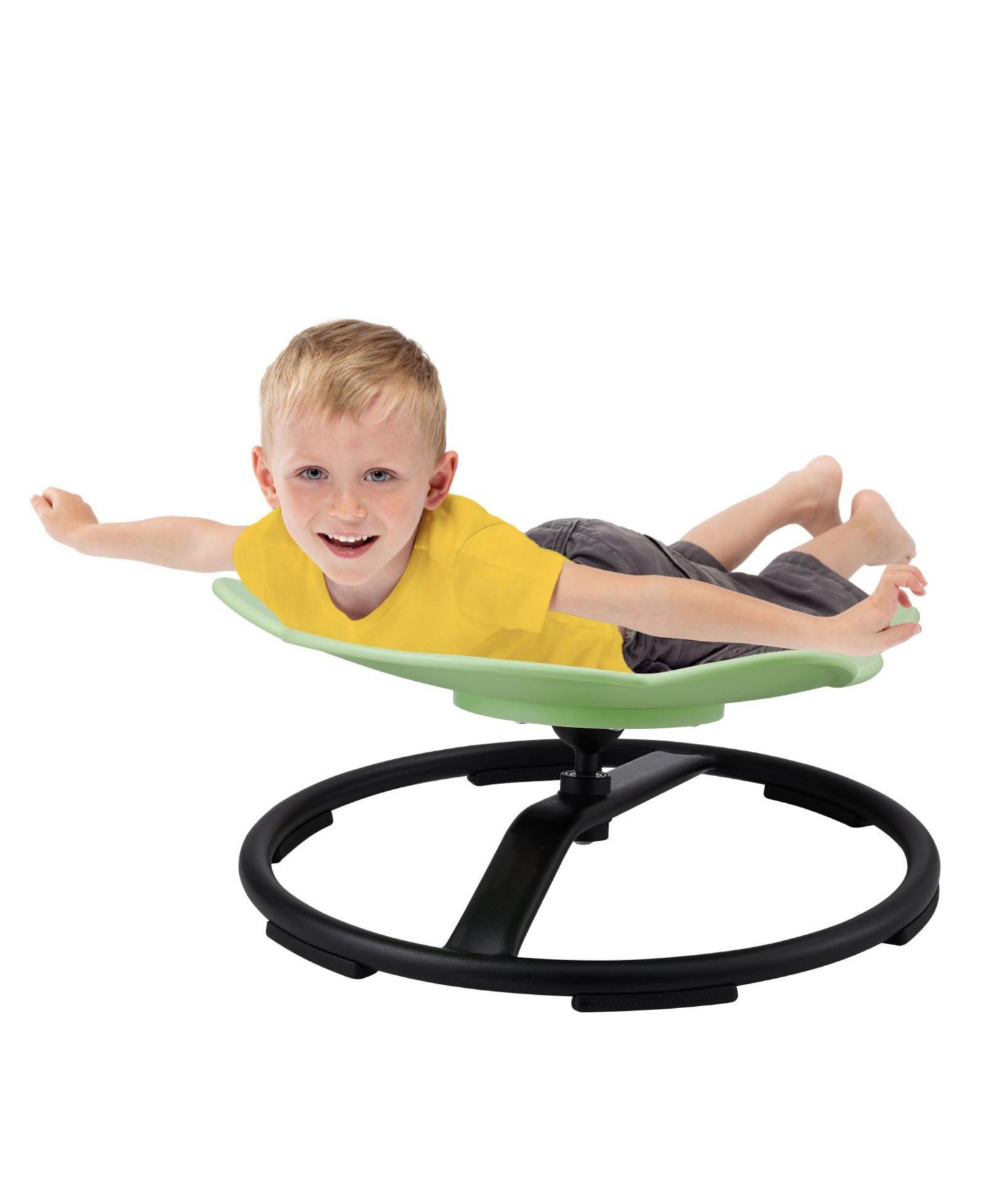 Ages 3+ 360&deg; Spin Sensory Elephant-Shaped Swivel Chair
