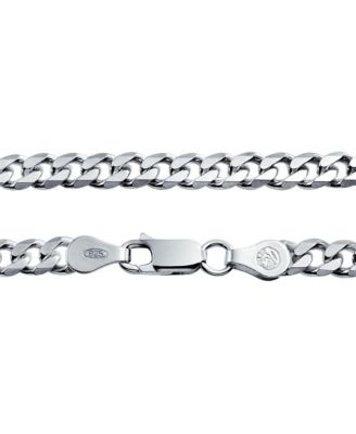 Heavy Solid 6MM  .925 Sterling Silver Miami Cuban Curb Chain Link Necklace