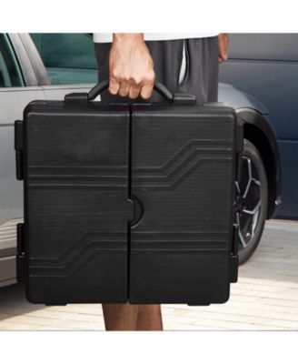 207-Piece Mechanics Tool Set, 1/4" 3/8" 1/2" Drive SAE & Metric Sockets, Wrenches, Bits & Case, Auto Repair Kit