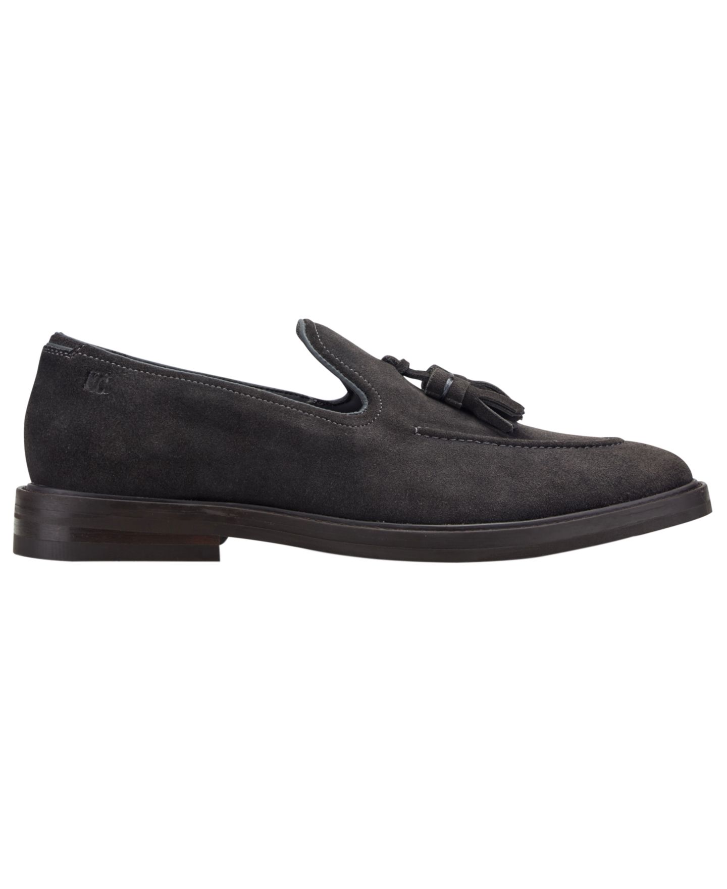 Мужские туфли Kenneth Cole New York Madison Tassel Dress Slip-On, цвет: Угольный замшевый — фото 2