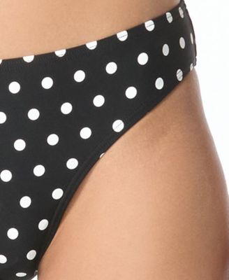 Michael Kors Women's High-Leg Swim Bottoms