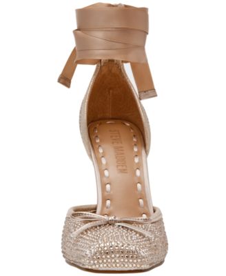 Women's Larina-R Lace-Up High-Heel Ballet Pumps