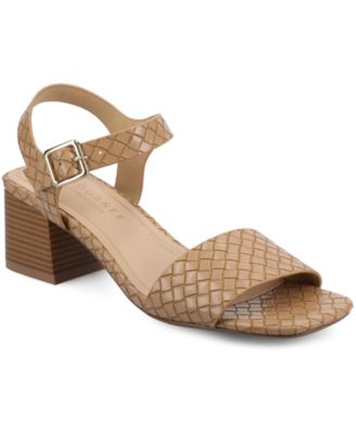 Women's Shaina Woven Block Heel Dress Sandals