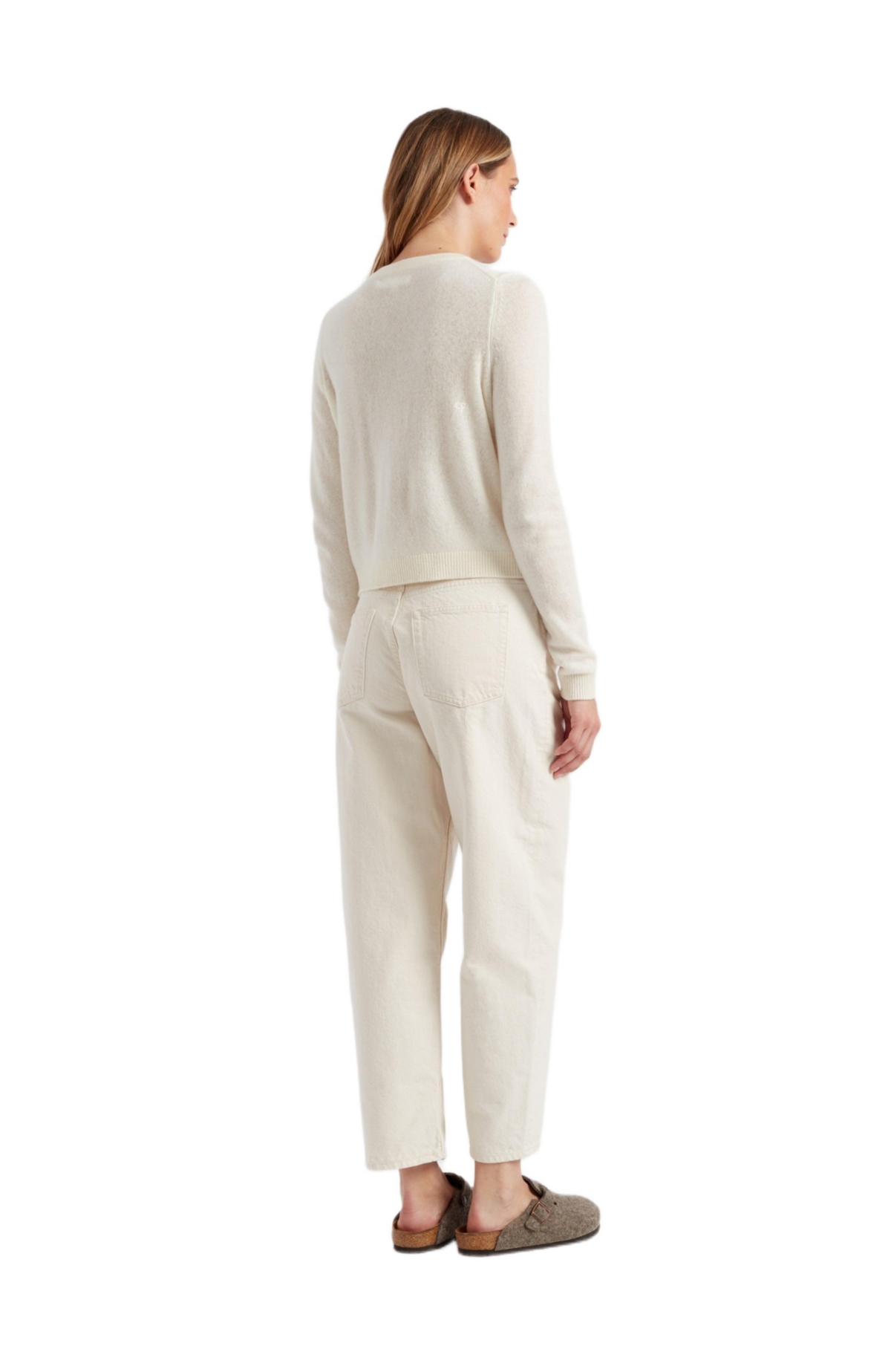 Chinti & Parker Women's Pure Cashmere Summer Cropped Cardigan