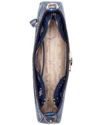 Emelie Logo Top Zip Medium Shoulder Bag