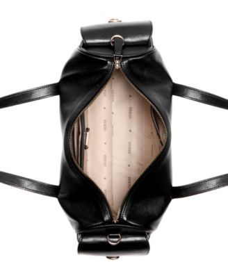 Kassie Small Box Top Zip Satchel Bag