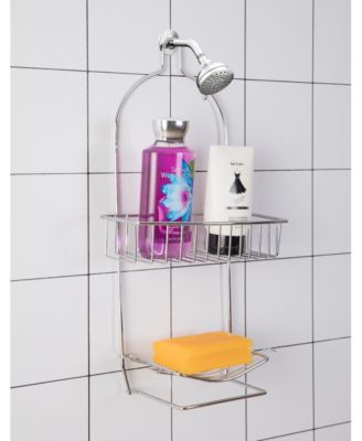 Metal Wire Hanging Bathroom Shower Storage Rack