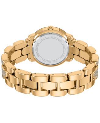 Women's Phoebe Three-Hand Gold-Tone Stainless Steel Watch, 36mm