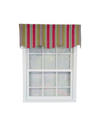 Nigel Stripe Provance 100% Cotton Rod Pocket Lined  Window Valance 50" x 17" Multi