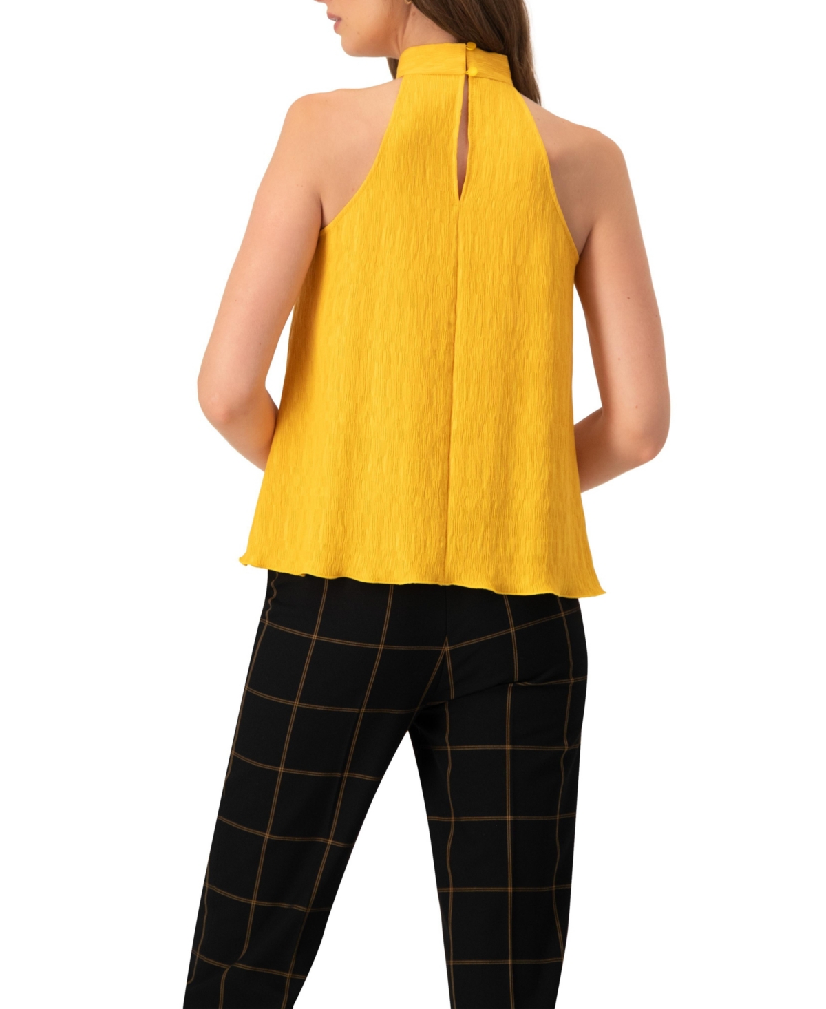 Ivonne Women's Halter Neck Sleeveless Blouse