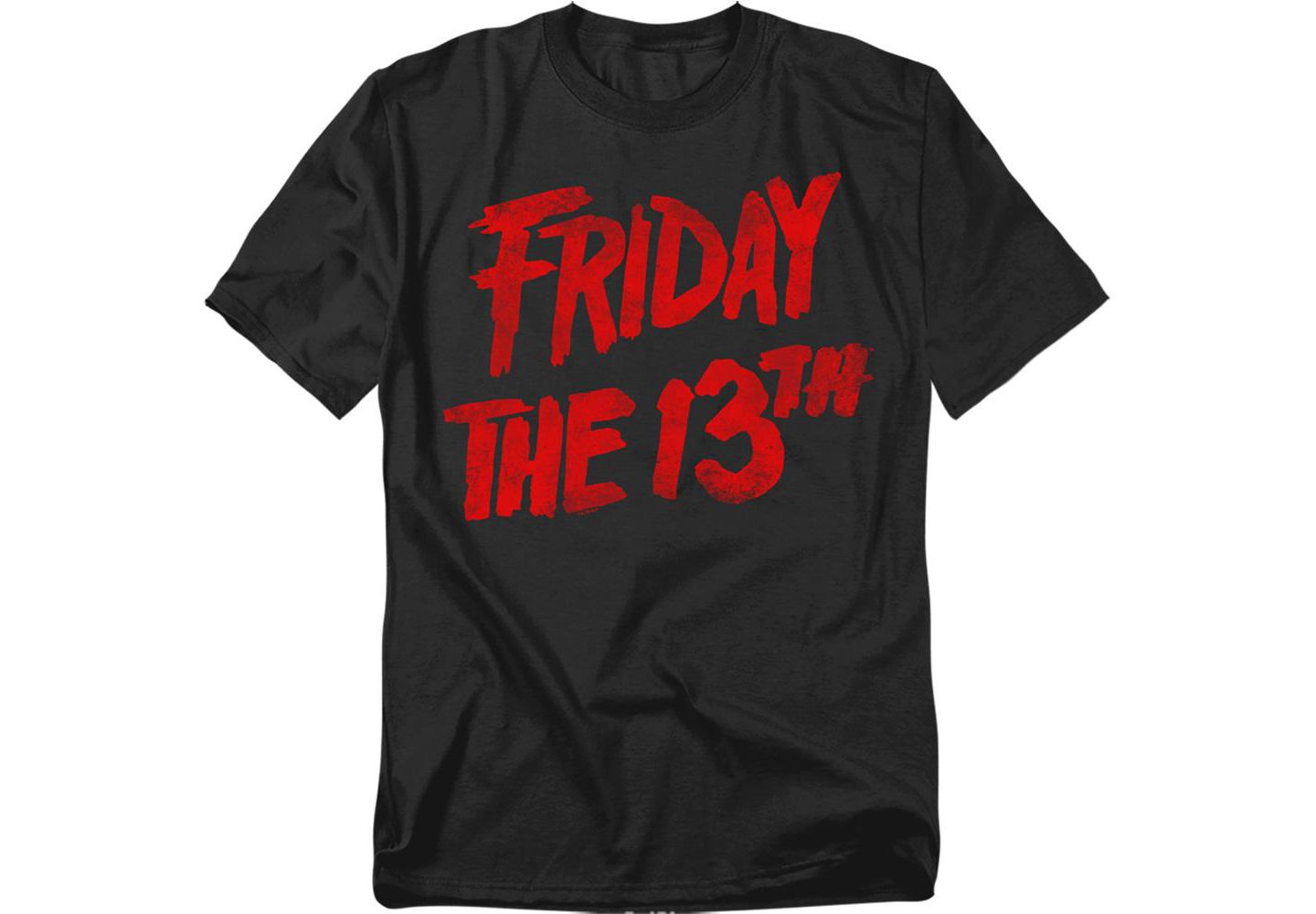 Мужская футболка Friday The 13th Logo, цвет: Чёрный — фото 1
