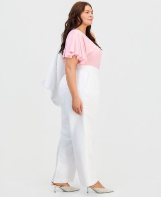 Plus Size Pull-On Wide-Leg Pants