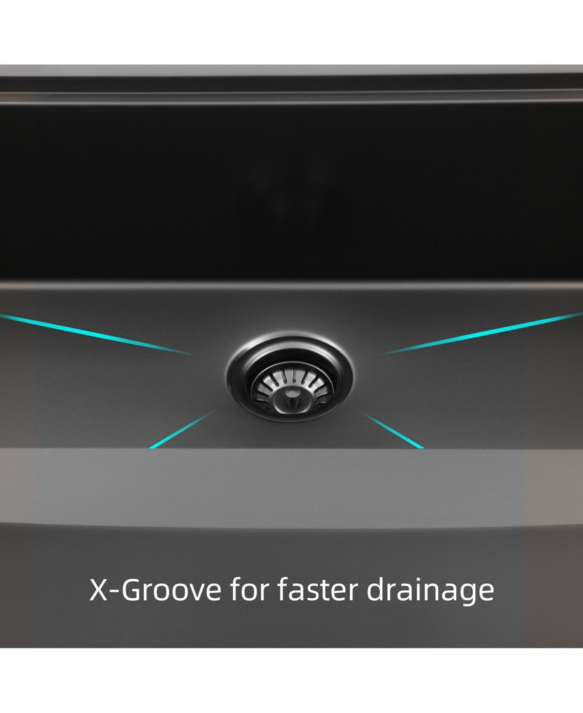 flynama 33x22x10inch Farmhouse Apron Single Bowl Kitchen Sink Stainless Steel Workstation