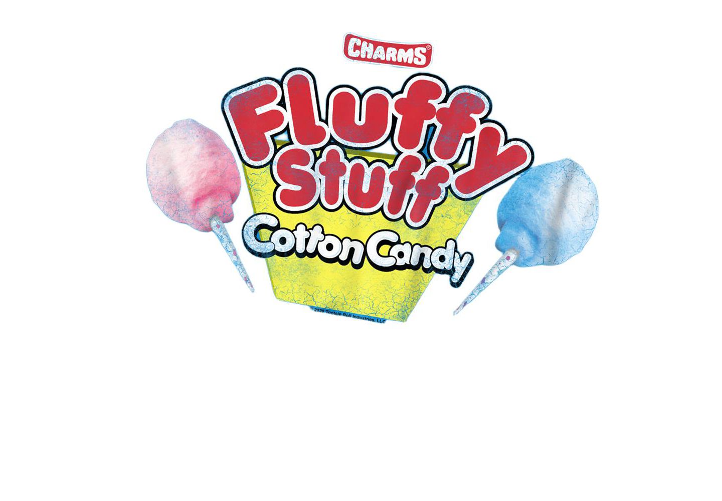Мужская футболка Tootsie Roll Fluffy Stuff Logo, цвет: Бирюзовый — фото 2