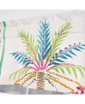 Felicity Tailored 100% Cotton Rod Pocket Lined  Window Valance 50" x 15" Multi