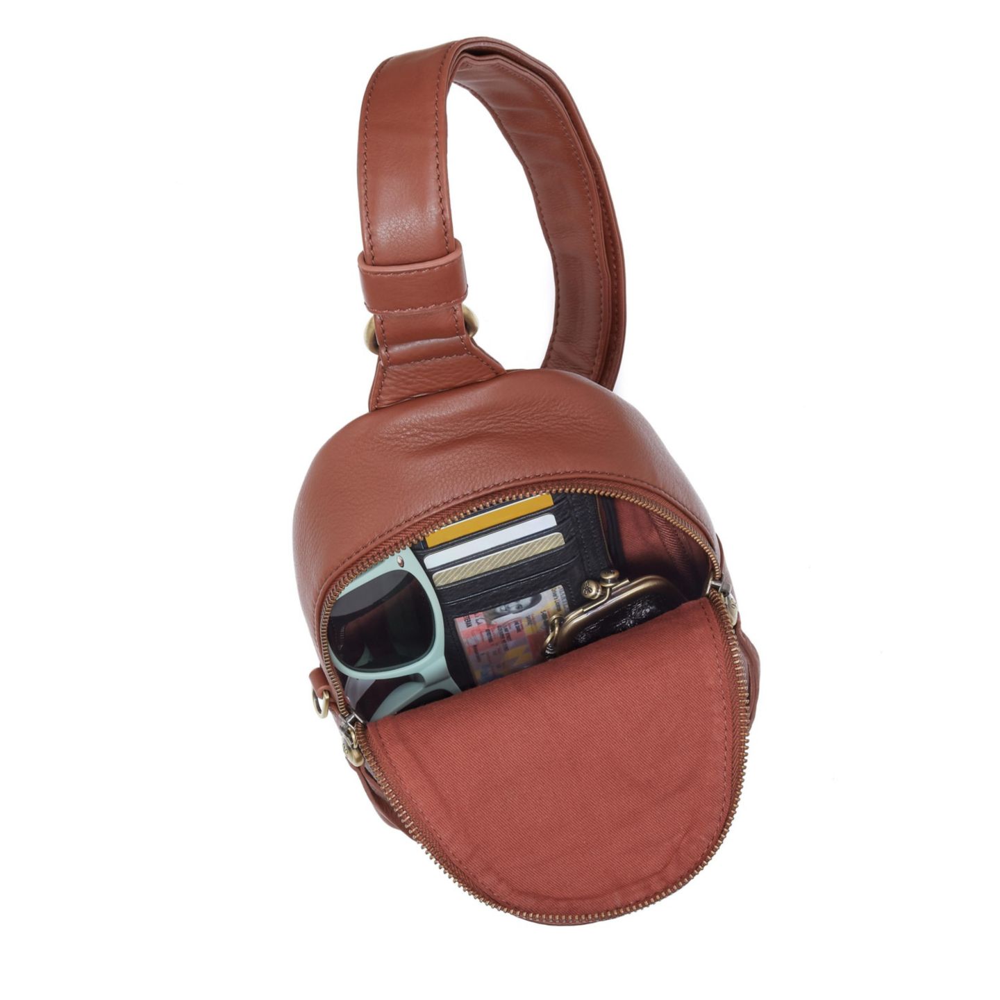 Женская сумка HOBO Fern Convertible Sling, цвет: Какао — фото 2