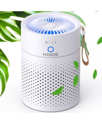 Air Purifiers for Bedroom Home,for Desktop Office Car Pets with USB, Night Light,Remove Smoke, Dust, Odors, Pollen