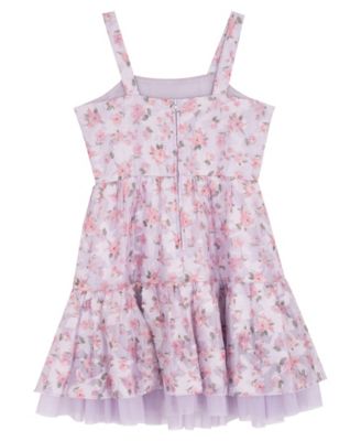 Girls' 7-16 Floral Print Dress