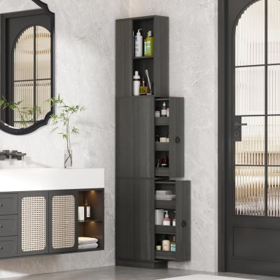Bathroom Cabinet With Shelves And Drawers