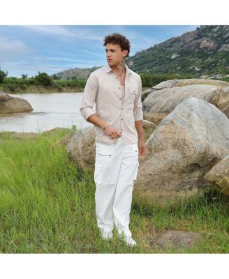 Men's Multitrack-Striped Shirt