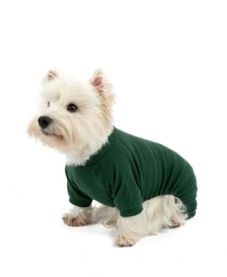 Dog Cotton Solid Pajamas